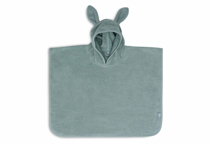 Poncho de bain Éponge - Sea Green (Jollein)