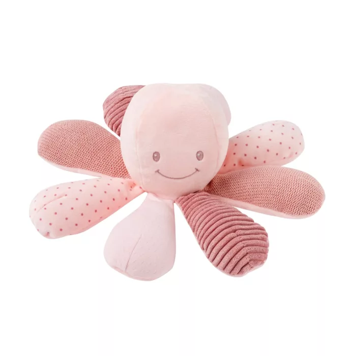 Doudou d'Activité Poulpe Pieuvre Lapidou Rose (Nattou)
