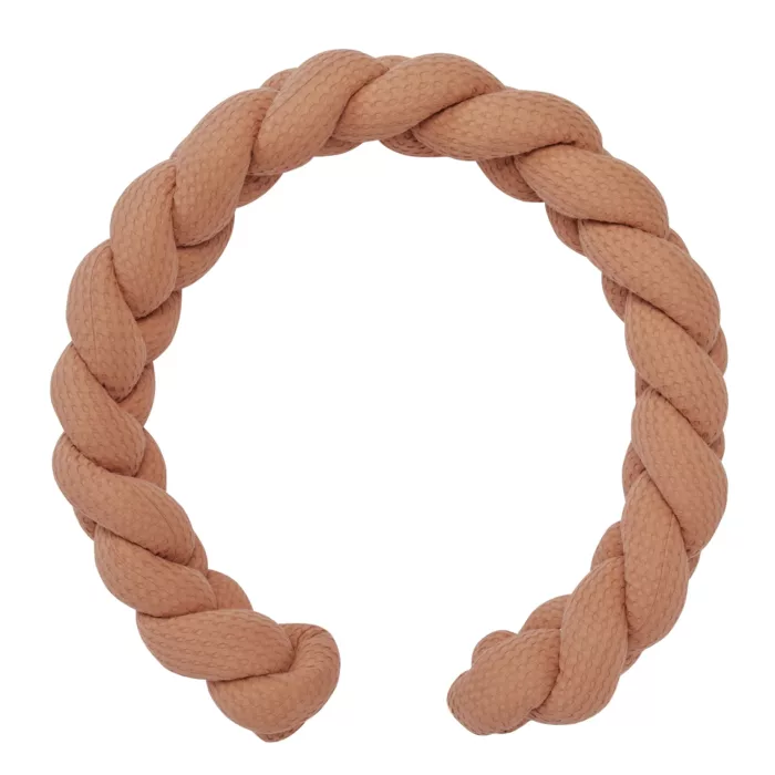 Tresse décorative ouatinée en coton gaufré cassonade (BB and CO)