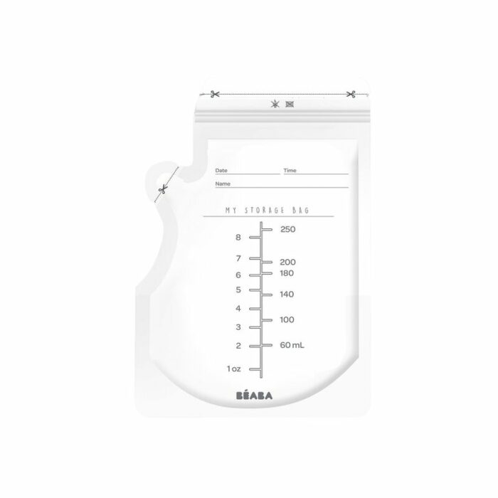 Sachets de conservation pour lait maternel 250 ml x 50 (Beaba)