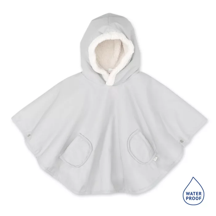 Poncho de voyage 9-36m Plum WATERPROOF + TEDDY (Bemini)
