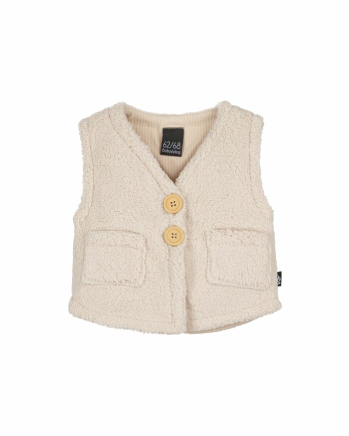 Teddy Bodywarmer Sand (Babystyling)