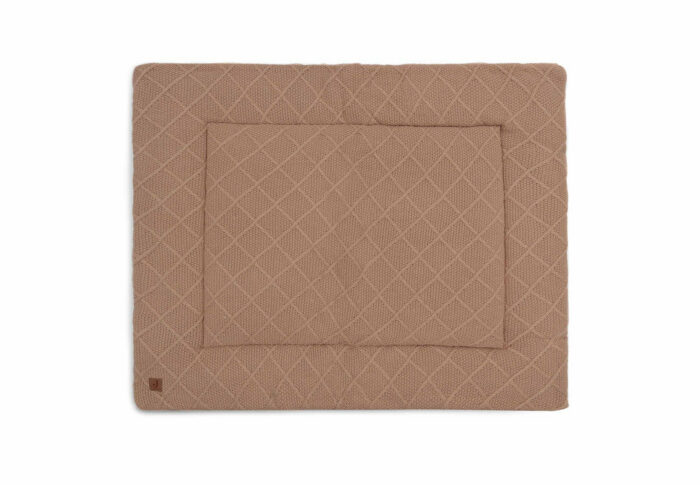 Tapis de Parc 75x95cm Check Knit - Biscuit