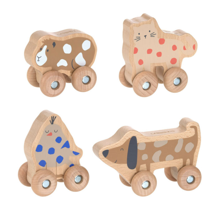 Jouets à rouler en bois, Little Mateys (Lassig)