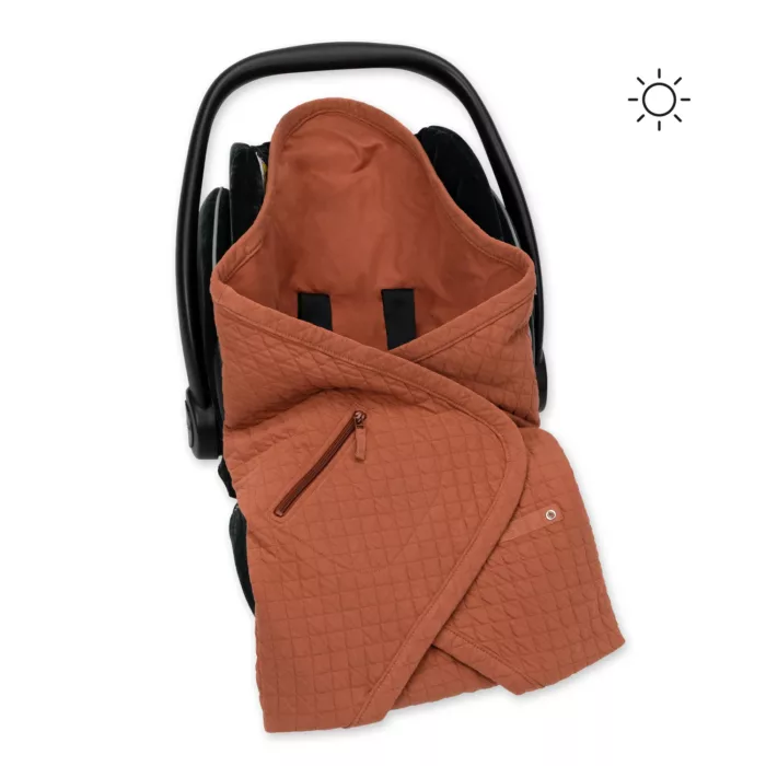 Biside 0-12m Brick QUILTED + JERSEY (Bemini)