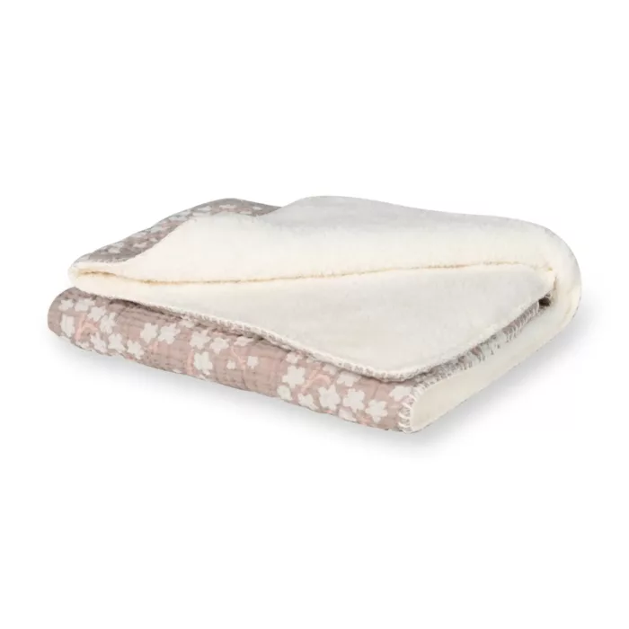 Teddy Couverture Bébé - Natural Collection - Blossom (Quax)