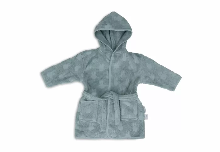 Peignoir 1-2 ans - Miffy Jacquard - Sea Green (Jollein)