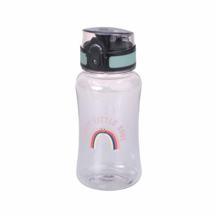 Gourde en Tritan pour enfants 420 ml -Tiny Outdoor, Arc-en-ciel (Lassig)