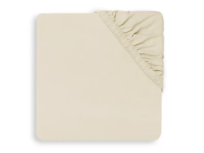 Drap-housse Jersey 40/50x80/90cm - Ivory (Jollein)