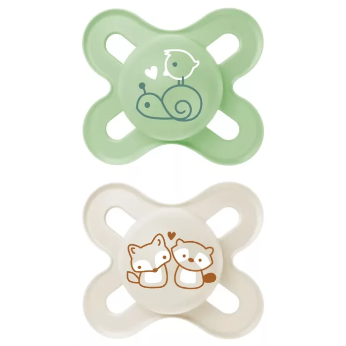 MAM Naissance 0-2 mois, lot de 2 sucettes (MAM)