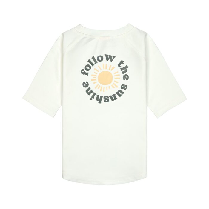 T-shirt de bains à manches longues enfants (anti-UV) - Soleil, écru (Lassig) – Image 3