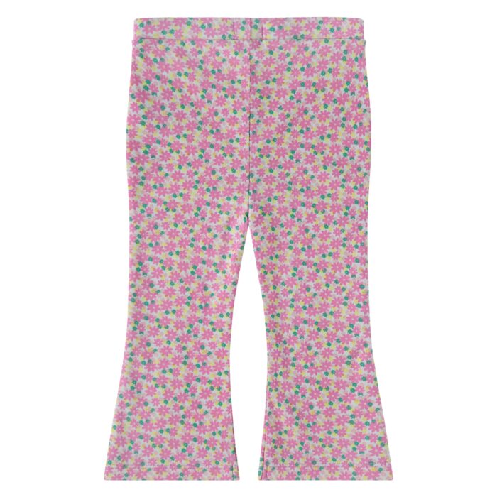 Pantalon Flare Fleuri Candy - Bébé Fille (Babyface SS25)