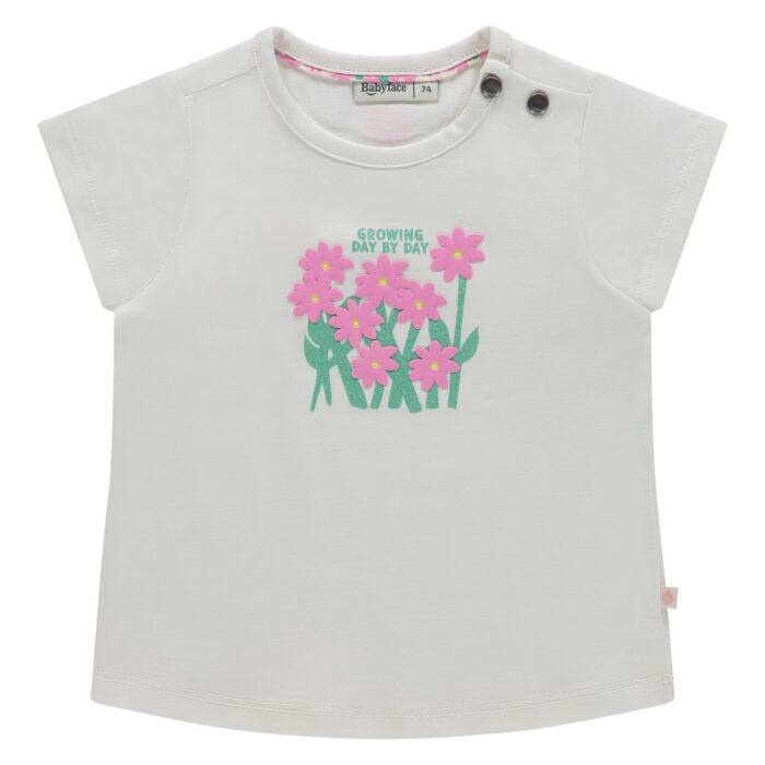 T-shirt bébé fille - Candy Ivory (Babyface SS25)