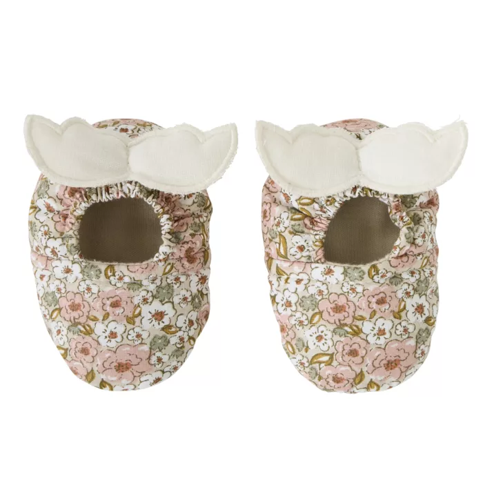 Chaussons avec ailes d’ange liberty (BB and Co)