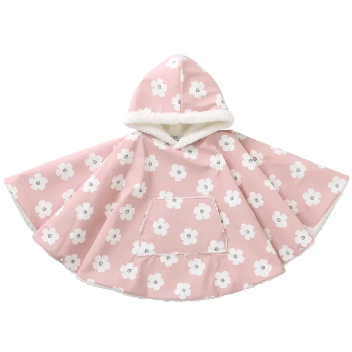 Ciré bébé fleurs / sherpa blanc (BB and Co)