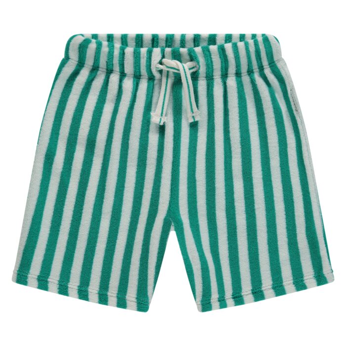 Short Rayures Azur - Garçon SS25 (Stains Stories)