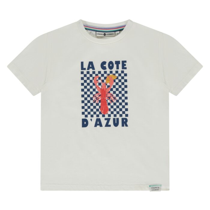 T-shirt Cote d'Azur - Garçon SS25 (Stains Stories)