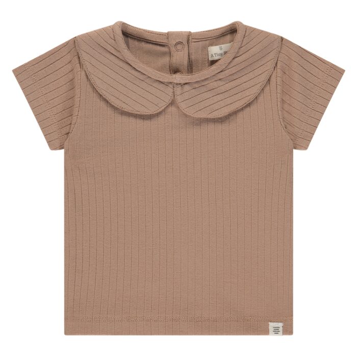 T-shirt bébé colorette - Coral (Tiny Story SS25)