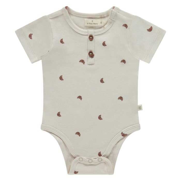 Body bébé Courtes Manches - Croissants (Tiny Story SS25)