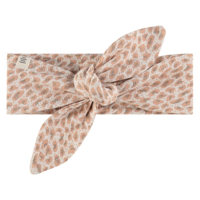 Bandeau bébé - Léopard Coral (Tiny Story SS25)
