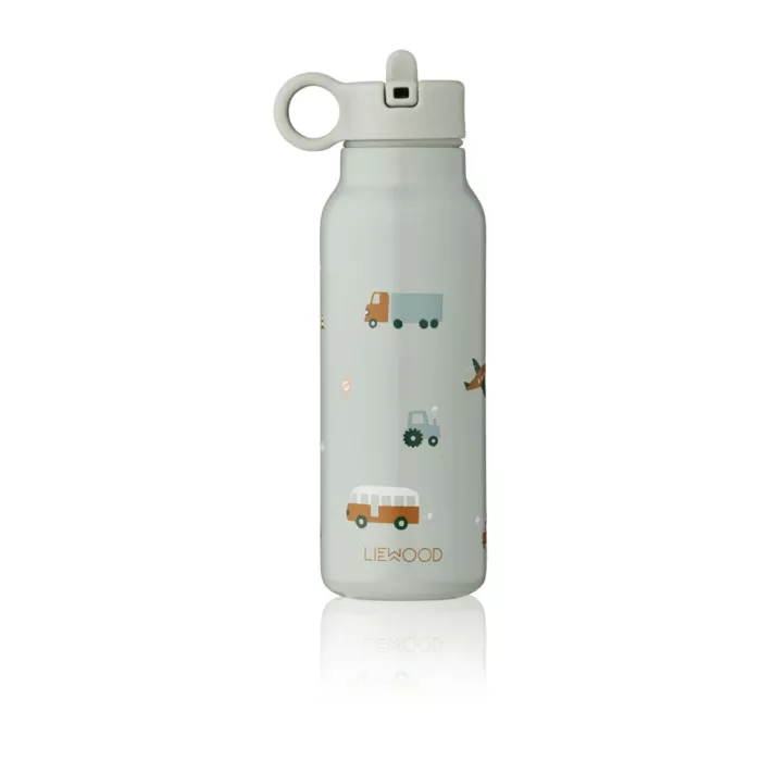 Gourde Falk 350 ml Vehicles/dove blue mix (Liewood)