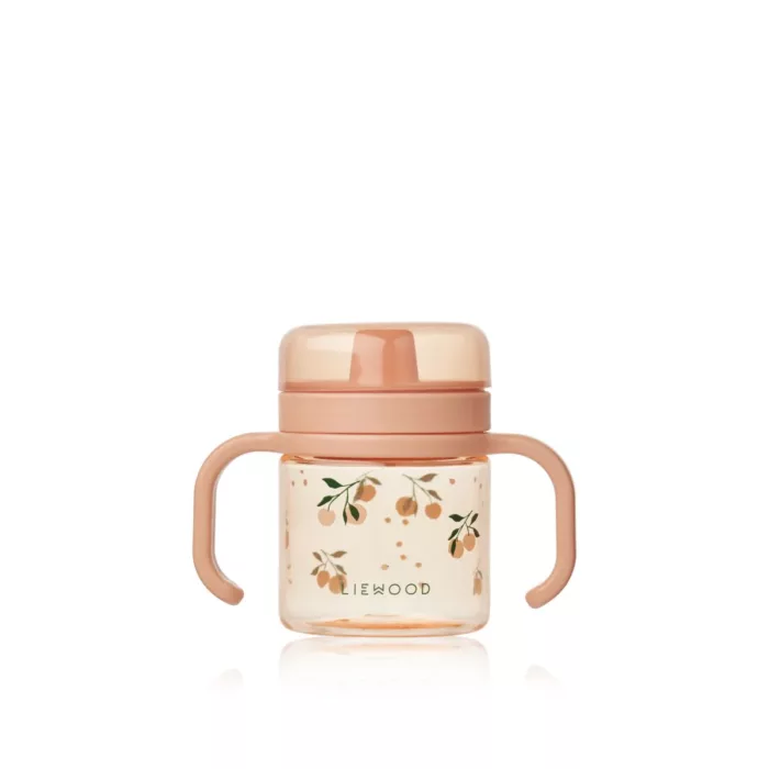 Tasse à bec KYLO en tritan 280 ml Peach / Sea shell (Liewood)