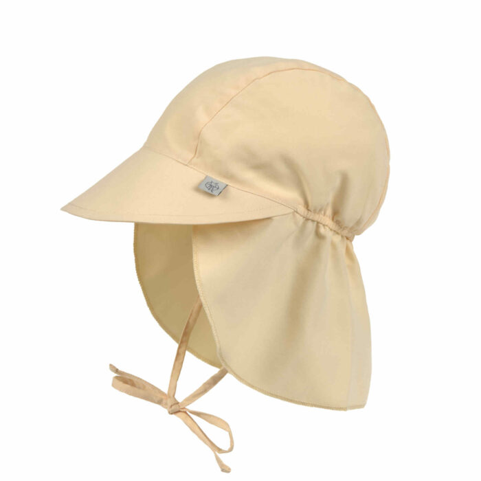 Casquette protège nuque enfants (anti-UV), vanilla (Lassig)