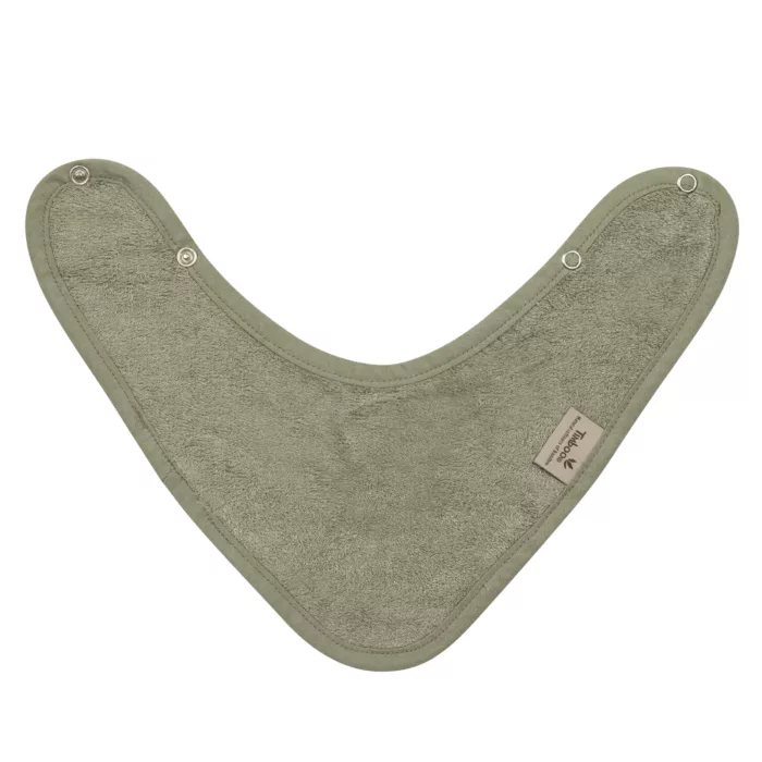 Bavoir bandana 36x20cm - WHISPER GREEN  (Timboo)
