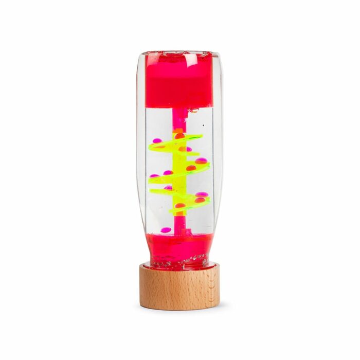 Bouteille sensorielle Spirale Rose (Petit Boum)