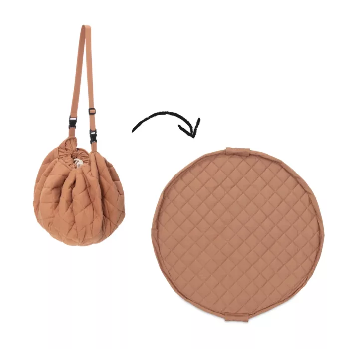 Tapis d'éveil Coton Bio - Tawny Brown (Play and Go)