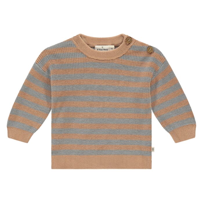 Baby Pullover Ligné (Tiny Story AW25)
