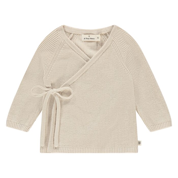 Baby Cardigan Blanc (Tiny Story AW25)