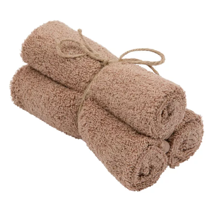 Serviettes pour invités (3 pcs)Savannah sand (timboo)