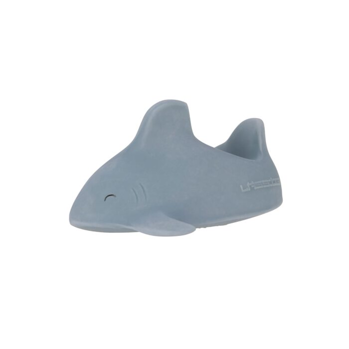 Jouet de bain bébé - caoutchouc naturel, Requin (Lassig)