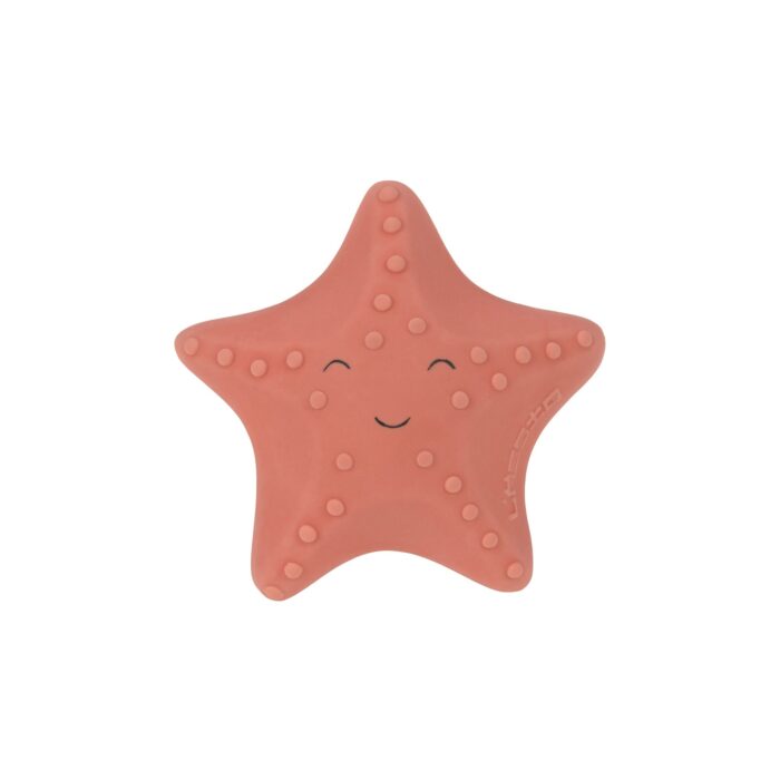 Jouet de bain bébé - caoutchouc naturel, étoile de mer (Lassig)