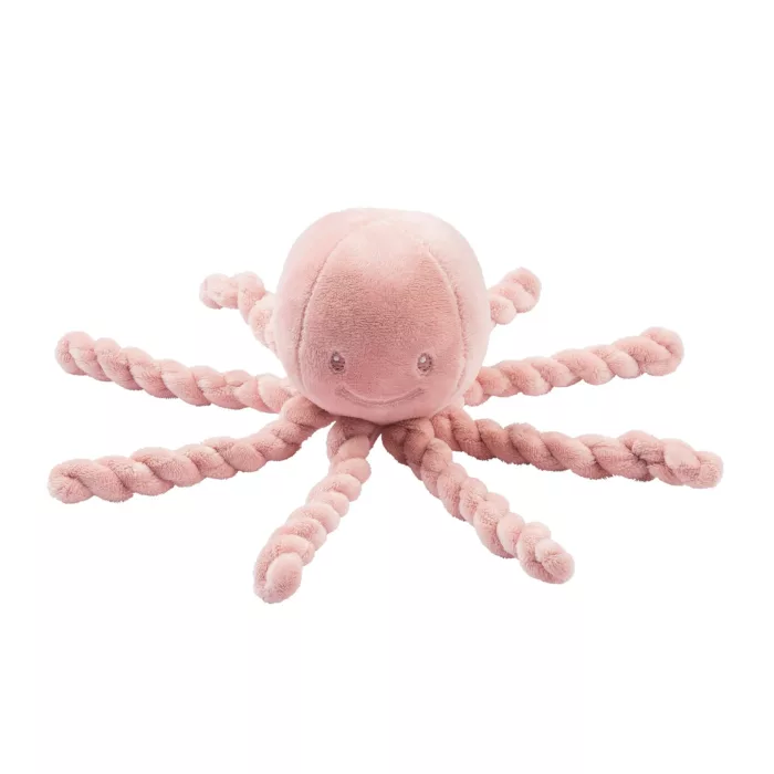 Peluche Pieuvre LAPIDOU rose (Nattou)