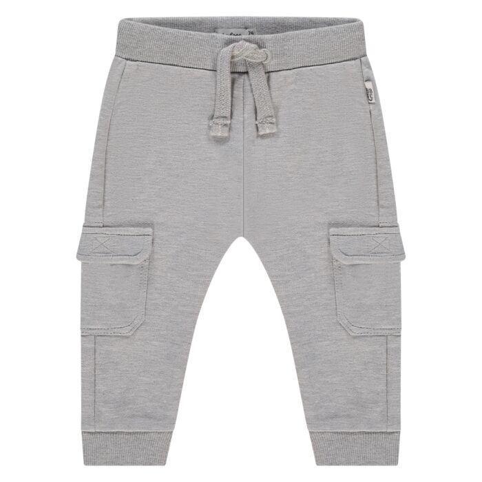 Pantalon Jogg Cargo Grey Melange Bébé Garçon  (Babyface AW25)