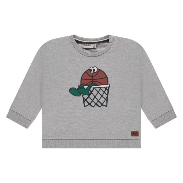 Sweatshirt Bébé Garçon Grey Melange (Babyface AW25)