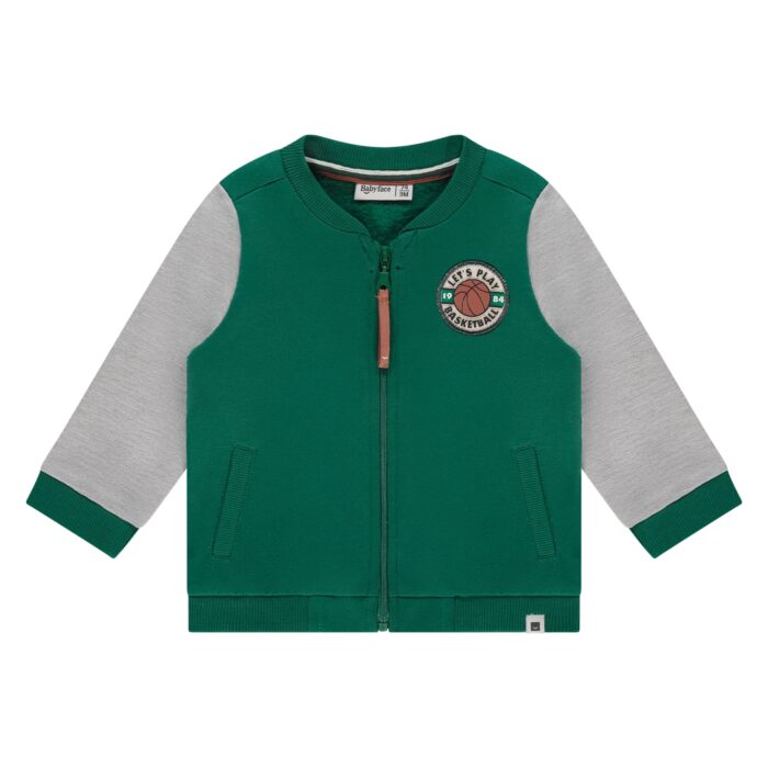 Sweat Cardigan Turtle Bébé Garçon  (Babyface AW25)