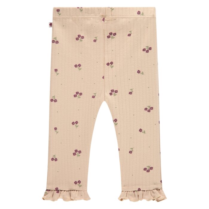 Legging Nude  Fleuri Bébé Fille (Babyface AW25)