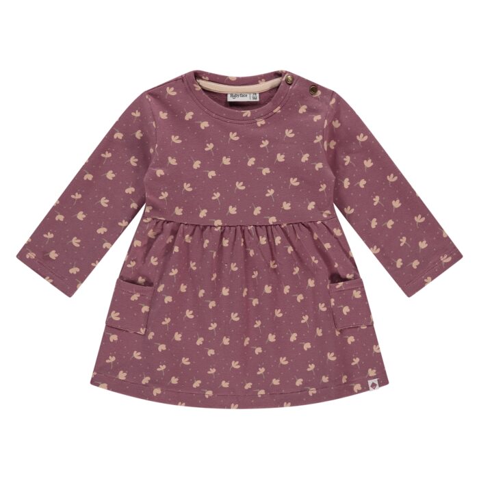 Robe Bébé Fille Burgundi (Babyface AW25)