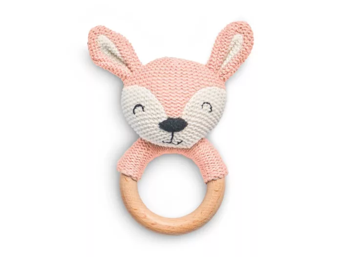 Anneau de Dentition Deer pink (Jollein)