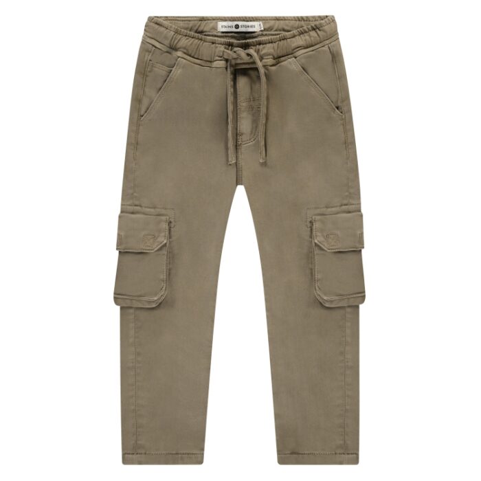 Pantalon cargo sand AW25 (Stains Stories)