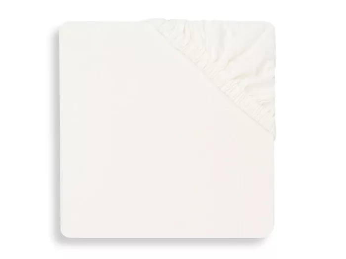 Drap-housse Jersey 70/140x75/150cm - Ivory (Jollein)