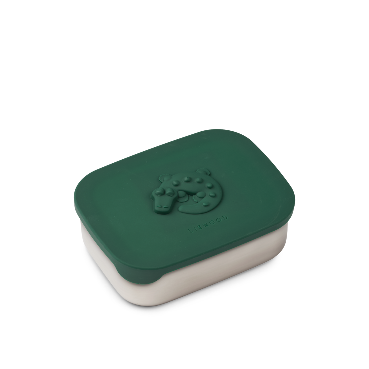 Lunchbox Arthur Crocodile Garden Green (Liewood)
