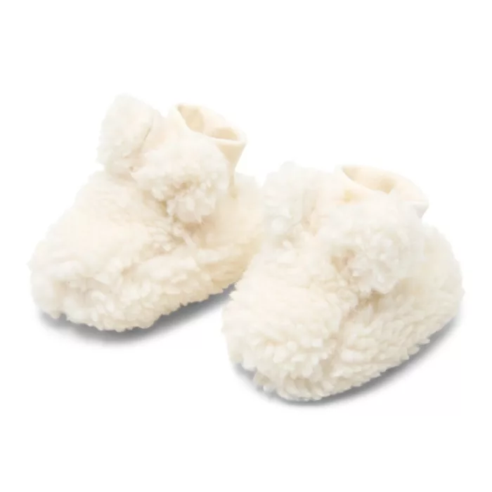 Chaussons - Blanc Teddy (Little Dutch)