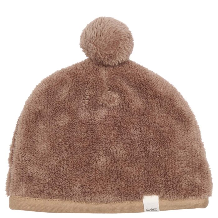 Bonnet bébé Malmo caffé (Koeka)