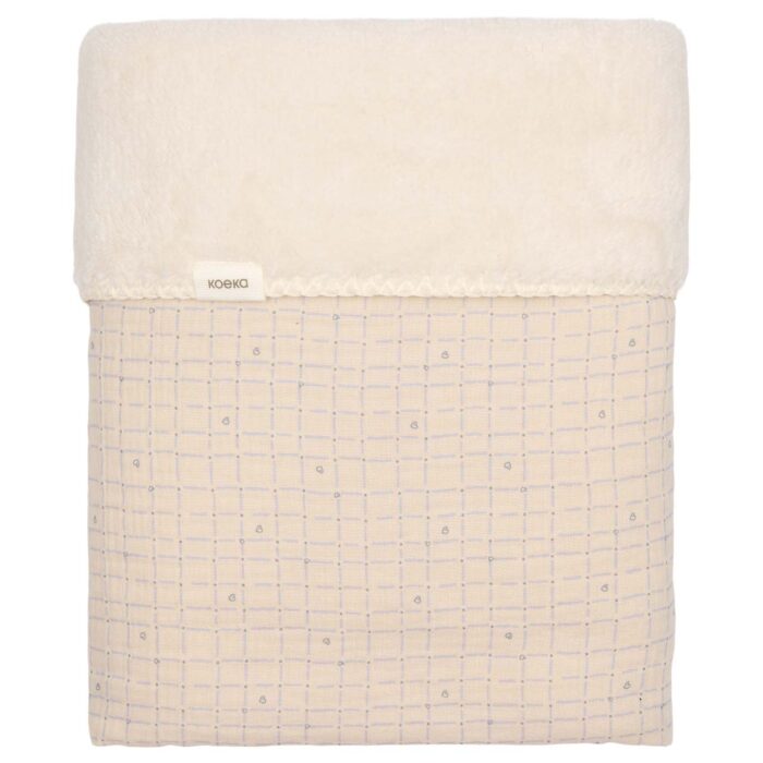 Couverture berceau teddy Lind (Koeka)