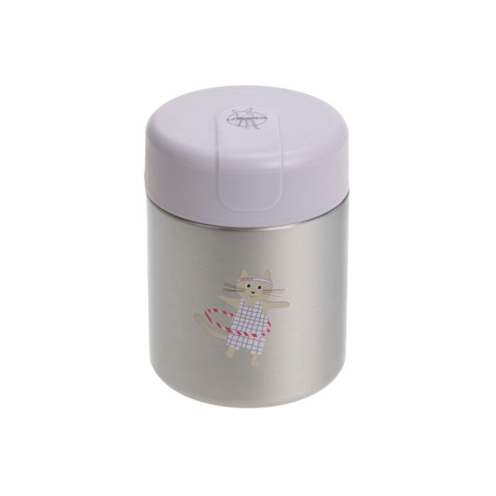 Thermos repas bébé - Tiny Team, Chat (Lassig)