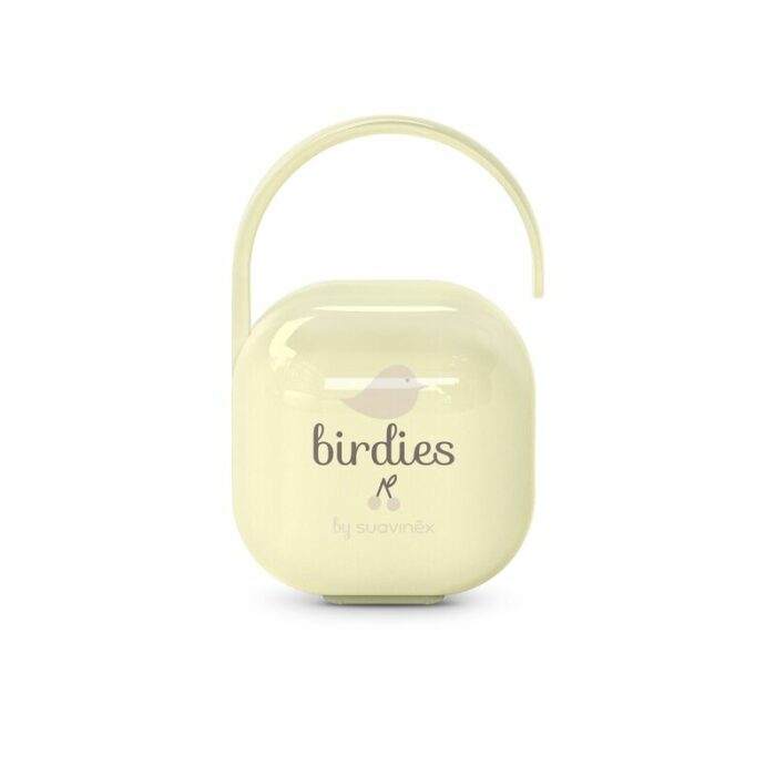 Porte-sucette Birdies Jaune (Suavinex)